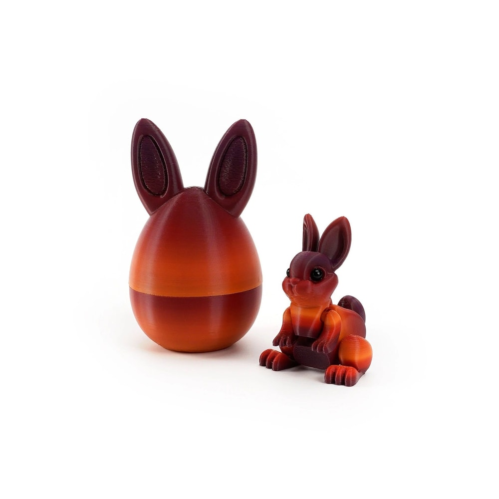 Architectural 3DPrinted Easter Rabbit Figurine 23