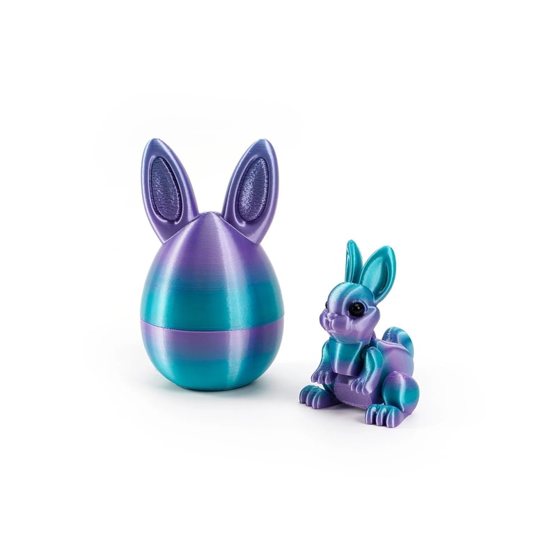 Architectural 3DPrinted Easter Rabbit Figurine 25