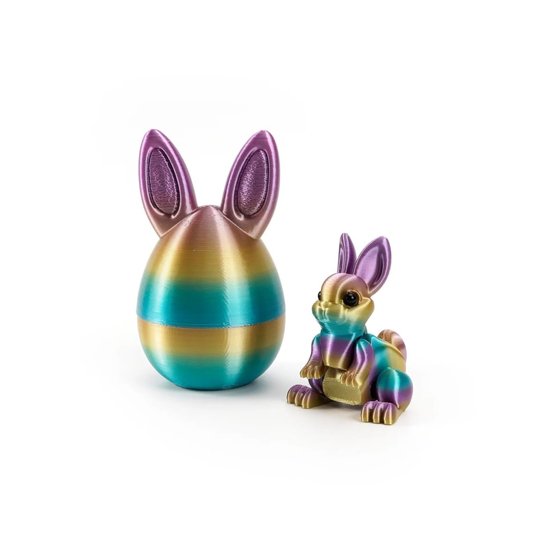 Architectural 3DPrinted Easter Rabbit Figurine 26