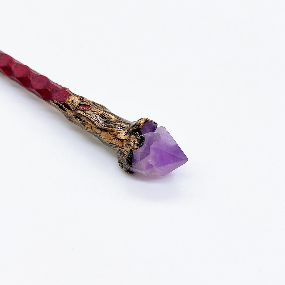 Architectural Healing Crystal Scepter Wand 9