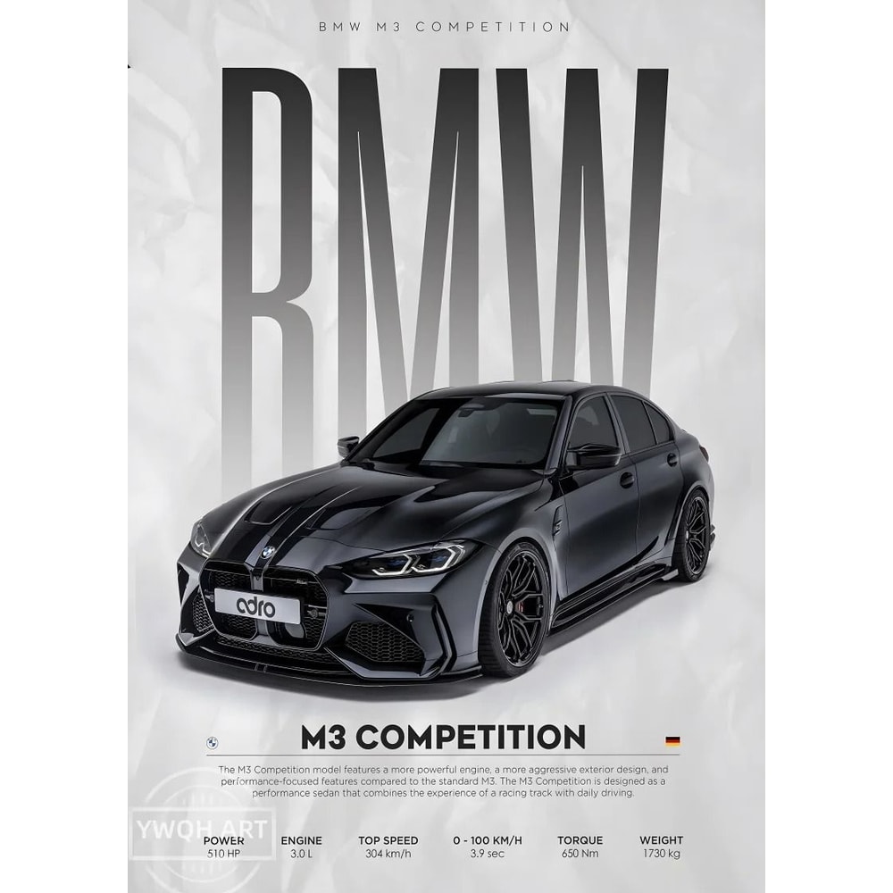 Architectural Modern Competition Supercar Canvas 12