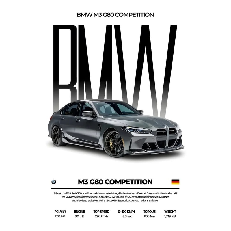 Architectural Modern Competition Supercar Canvas 13