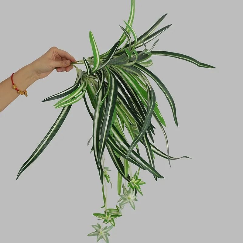 Hanging Artificial Orchid Leaf Greenery 1