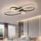 Modern Infinity LED Curved Ceiling Chandelier 1