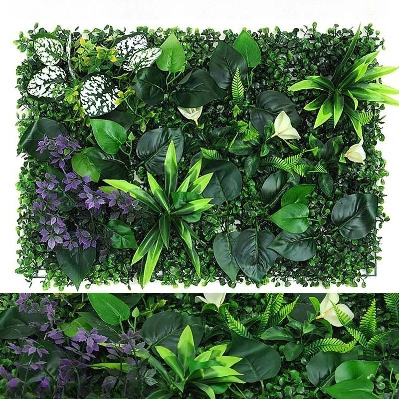 Artificial Boxwood Hedge Grass Panel 0