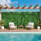 Artificial Boxwood Hedge Grass Panel 3