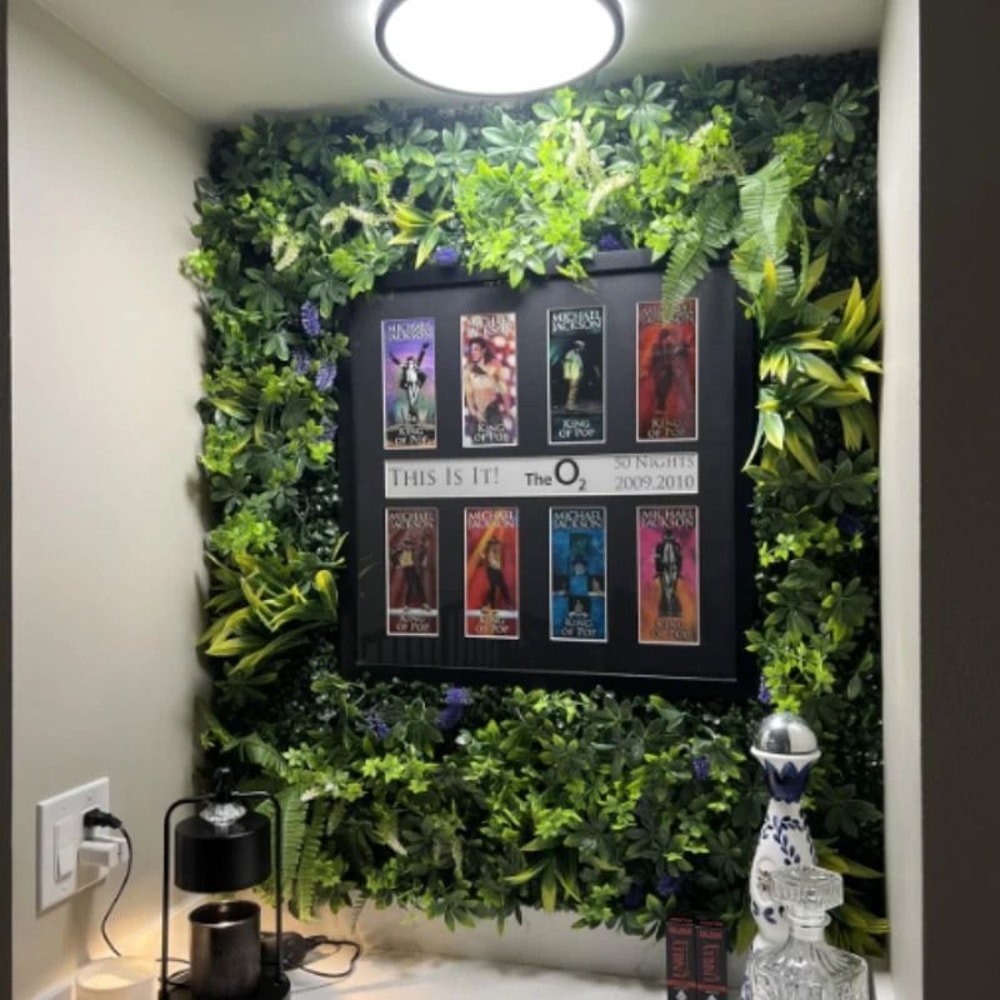 Artificial Boxwood Hedge Grass Panel 4