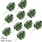Artificial Gold And Green Tropical Palm Leaves 10