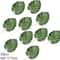 Artificial Gold And Green Tropical Palm Leaves 11