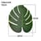 Artificial Gold And Green Tropical Palm Leaves 17