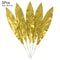 Artificial Gold And Green Tropical Palm Leaves 21