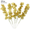 Artificial Gold And Green Tropical Palm Leaves 23