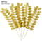 Artificial Gold And Green Tropical Palm Leaves 25
