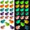 Miniature Luminous Resin Frog Collection 6
