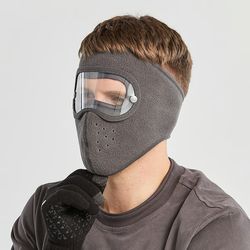 Anti-Fog Dust-Proof Full-Face Protection / Face Shield Mask for People with Glasses