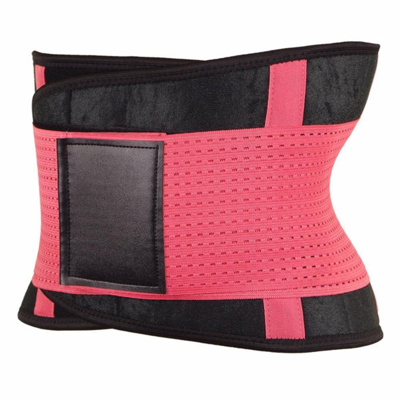 Lumbar support waist belt for back pain relief