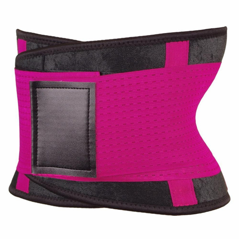 Waist shaper belt for lower belly fat reduction