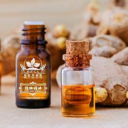 Lymphatic Drainage Ginger Essential Oil for Swelling