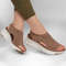 Stylish Washable Slingback Sport Sandals, Perfect Blend of Comfort & Durability for Every Season Brown