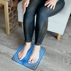Experience Ultimate Pain Relief & Foot Comfort: EMS Stimulator Massager Foot Mat with 8 Modes and 19 Intensity Levels