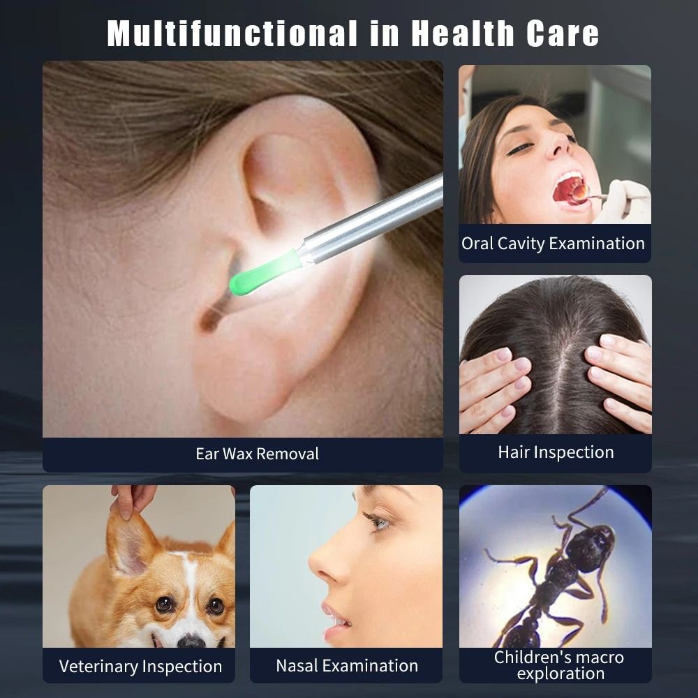 Smart Earwax Removal Device with HD Camera
