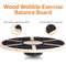 Premium Wooden Wobble Balance Board NonSlip Yoga Waist Twisting Fitness Equipment 2