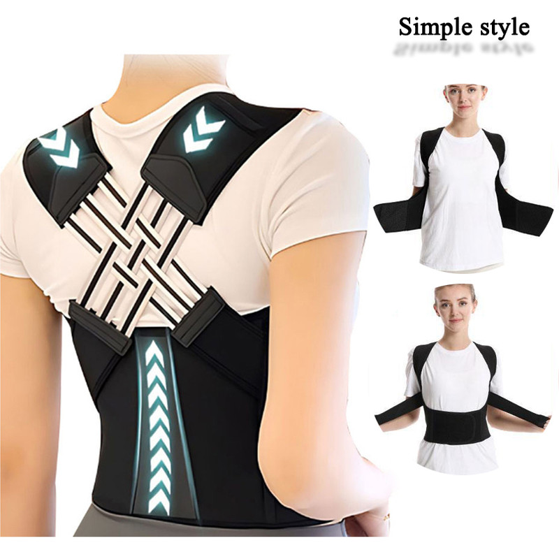 Adjustable Shoulder Posture Corrector Brace for Women  Kids Breathable Back Support Belt for Bette