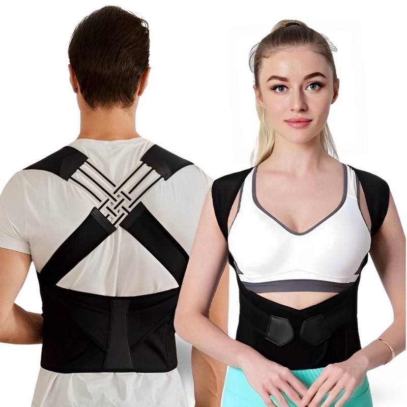 Adjustable Shoulder Posture Corrector Brace for Women  Kids Breathable Back Support Belt for Bette