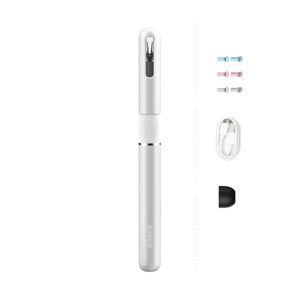 Smart Otoscope Ear Cleaner, Visual Endoscope Tweezers with Mini Camera for Precision Ear Health Care