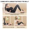Portable Sit Up Assistant with Tension Rope, Core Fitness Equipment for Home Gym, Yoga, and Abdominal Exercises