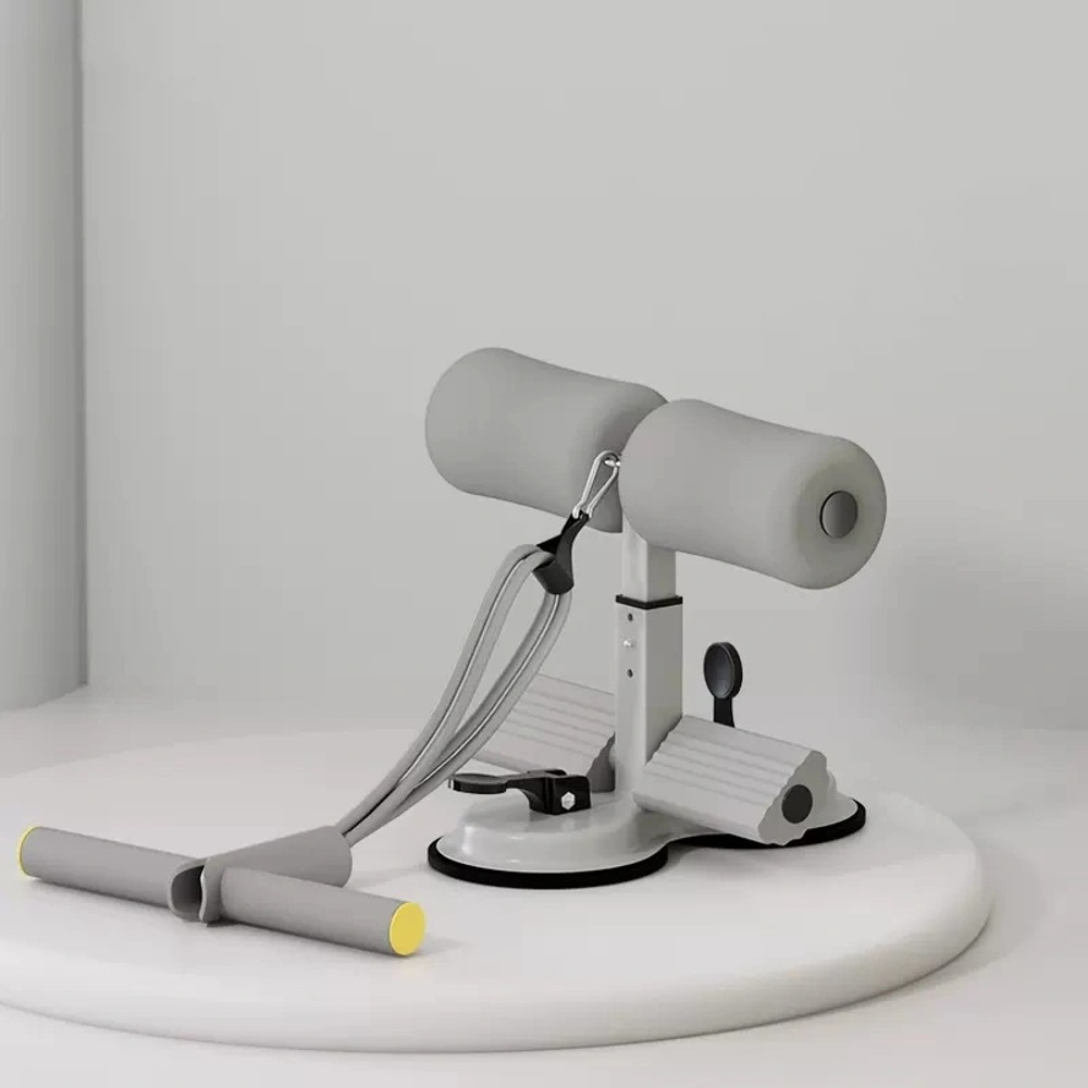 Portable Sit Up Assistant with Tension Rope, Core Fitness Equipment for Home Gym, Yoga, and Abdominal Exercises