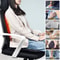 Massager Chair Pad With Electric Heating Vibrating Neck And Back Cushion For Car Home Use 5