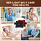Multifunctional Red Light Massage Pad for Full Body Relief, Rechargeable Near-Infrared Vibration Technology