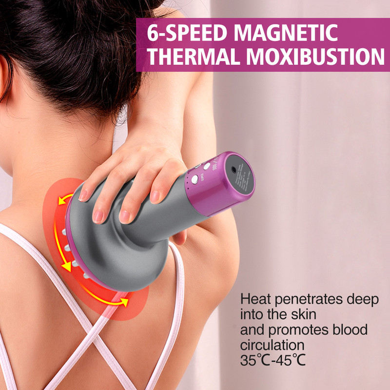 Electric Lymphatic Drainage Machine & Meridian Massager with Microcurrent