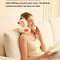 Wireless Neck Massager with Red Light & Hot Compress, U-shaped Pillow, Bluetooth Music & Sleep Noise Reduction