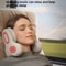 Wireless Neck Massager with Red Light & Hot Compress, U-shaped Pillow, Bluetooth Music & Sleep Noise Reduction