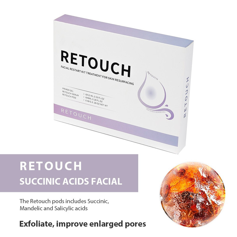 Glam Revive Hydrate Detox Illuminate Kit, Facial Aqua CO2 Serum Gels for Youthful Skin