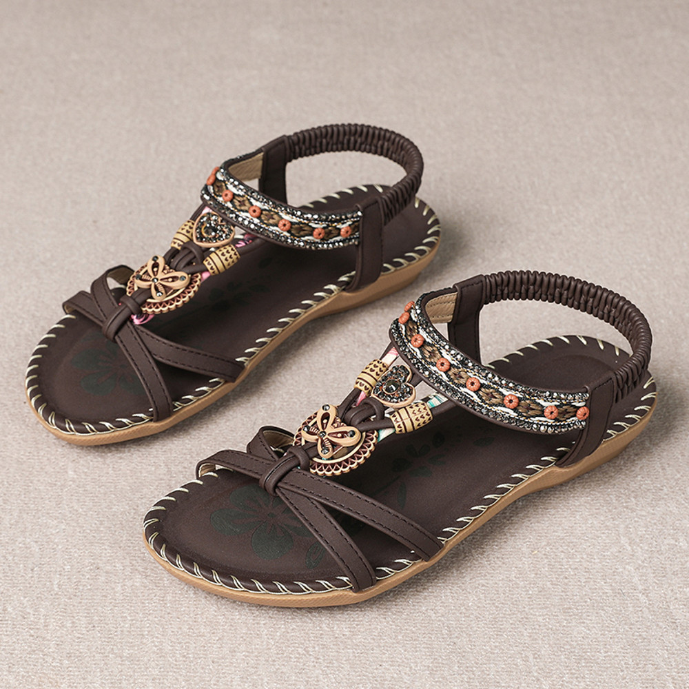 Womens Summer Sandals Casual Walking Shoes For Beach  Party Comfortable Outdoor Footwear 22