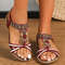 Womens Beach Sandals Stylish Summer Casual Walking Shoes For Outdoor And Party Wear 0