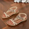 Womens Beach Sandals Stylish Summer Casual Walking Shoes For Outdoor And Party Wear 8