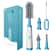 Electric Baby Bottle Brush Set, Multipurpose Silicone Cordless Brush for Milk Bottle & Nipple Cleaning