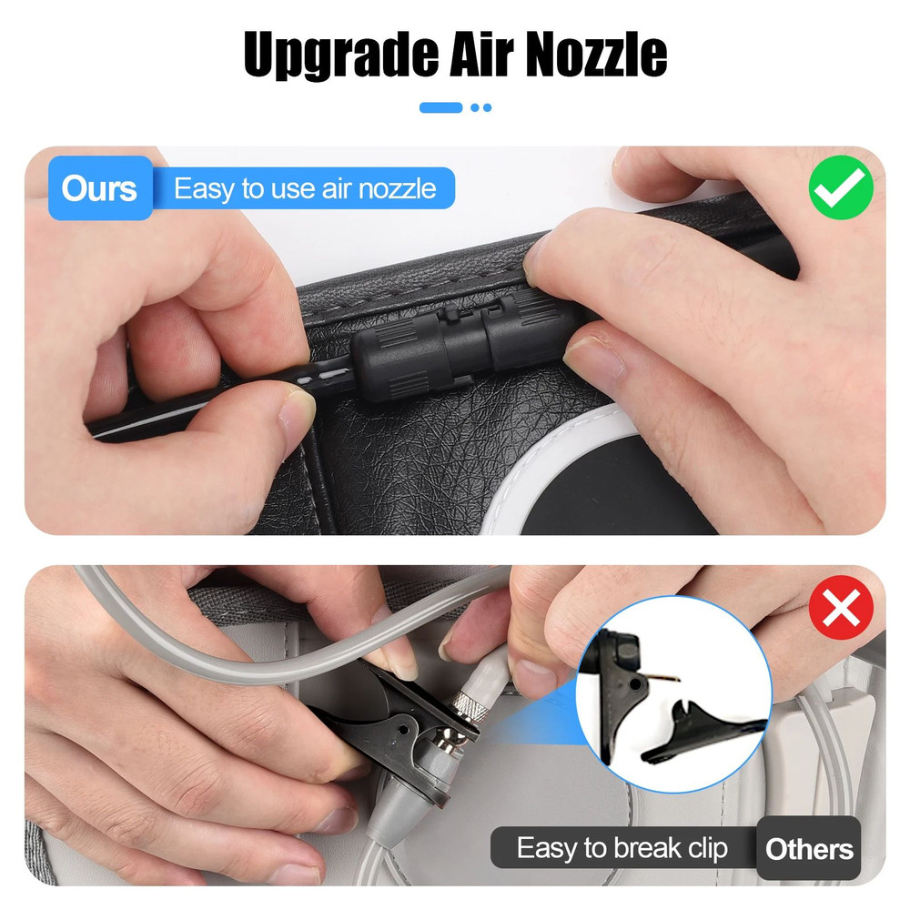 Inflatable Lumbar Support Belt Air Traction Back Brace For Disc Herniation  Pressure Relief 3