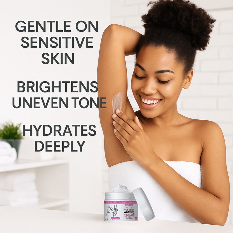 Brightening Cream For Face Body Underarm Thigh Melanin Balm Gentle Nourishing Skincare 2