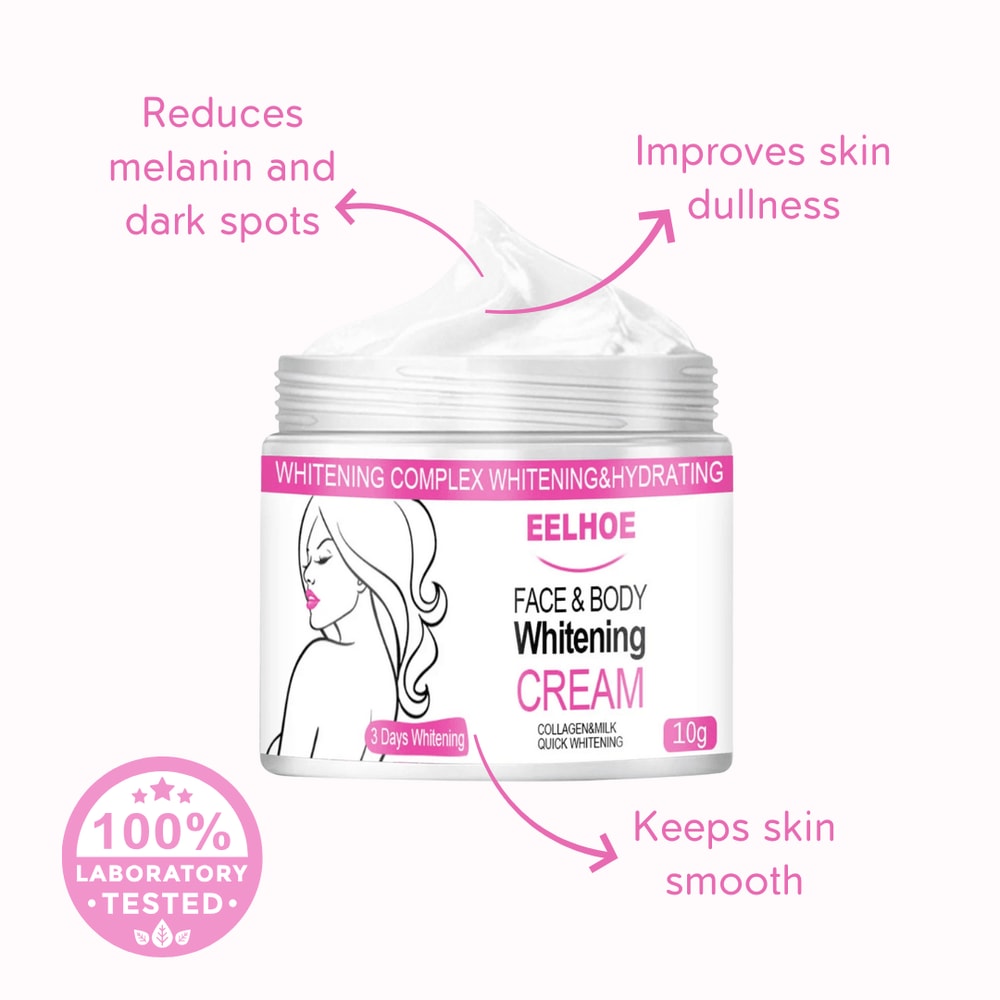 Brightening Cream For Face Body Underarm Thigh Melanin Balm Gentle Nourishing Skincare 4