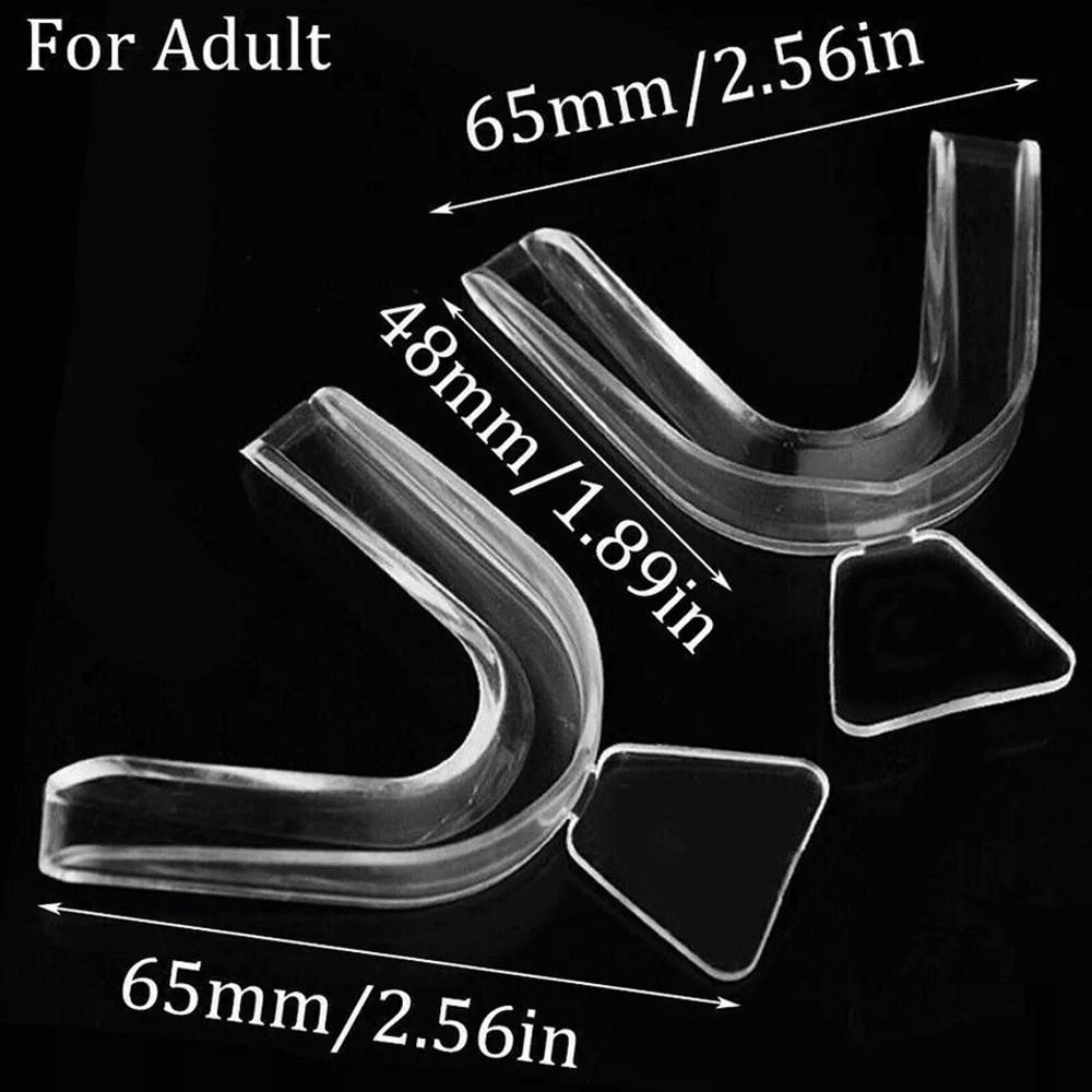 Silicone Mouth Guard For Night Sleep Dental Bite Tray For Teeth Grinding  Clenching 2