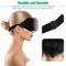3D Travel Silk Eye Mask Sleeping Soft Padded Shade Blindfold For Rest Relaxation 1
