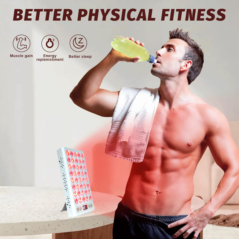 Portable Red Light Therapy Device Panel with Near Infrared Led Light for Therapy Panel for Pain Relief & Skin Health