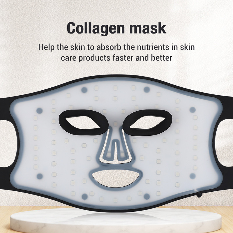 Red Light therapy Mask, LED Beauty Devices Face Instrument for Rejuvenation Skin, Collagen Boost & Anti Aging Skin