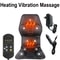 Electric Portable Heating Vibrating Back Massager Cushion For Car Home Office Lumbar Neck Pain Re 1
