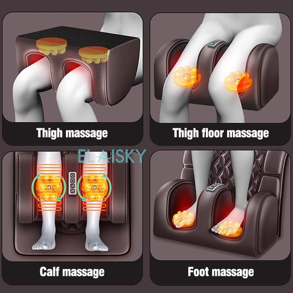 Electric Massage Mattress Vibrating Heating Infrared Massager Cushion For Neck Back Foot Full Body 3